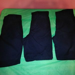 Navy Uniform Shorts